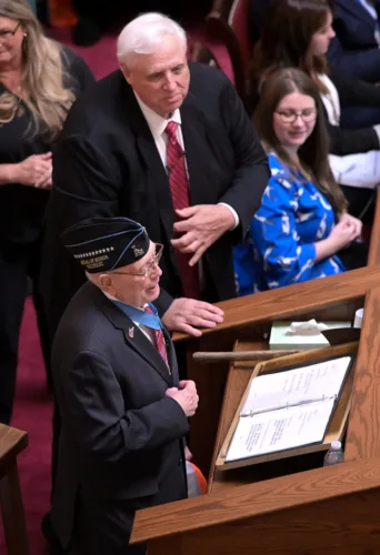 First bill from Justice cleared for president’s desk to honor Woody Williams, Medal of Honor recipients